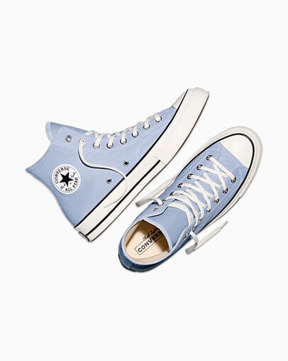 Chuck 70 Canvas No Shade/Egret/Black, Angled View