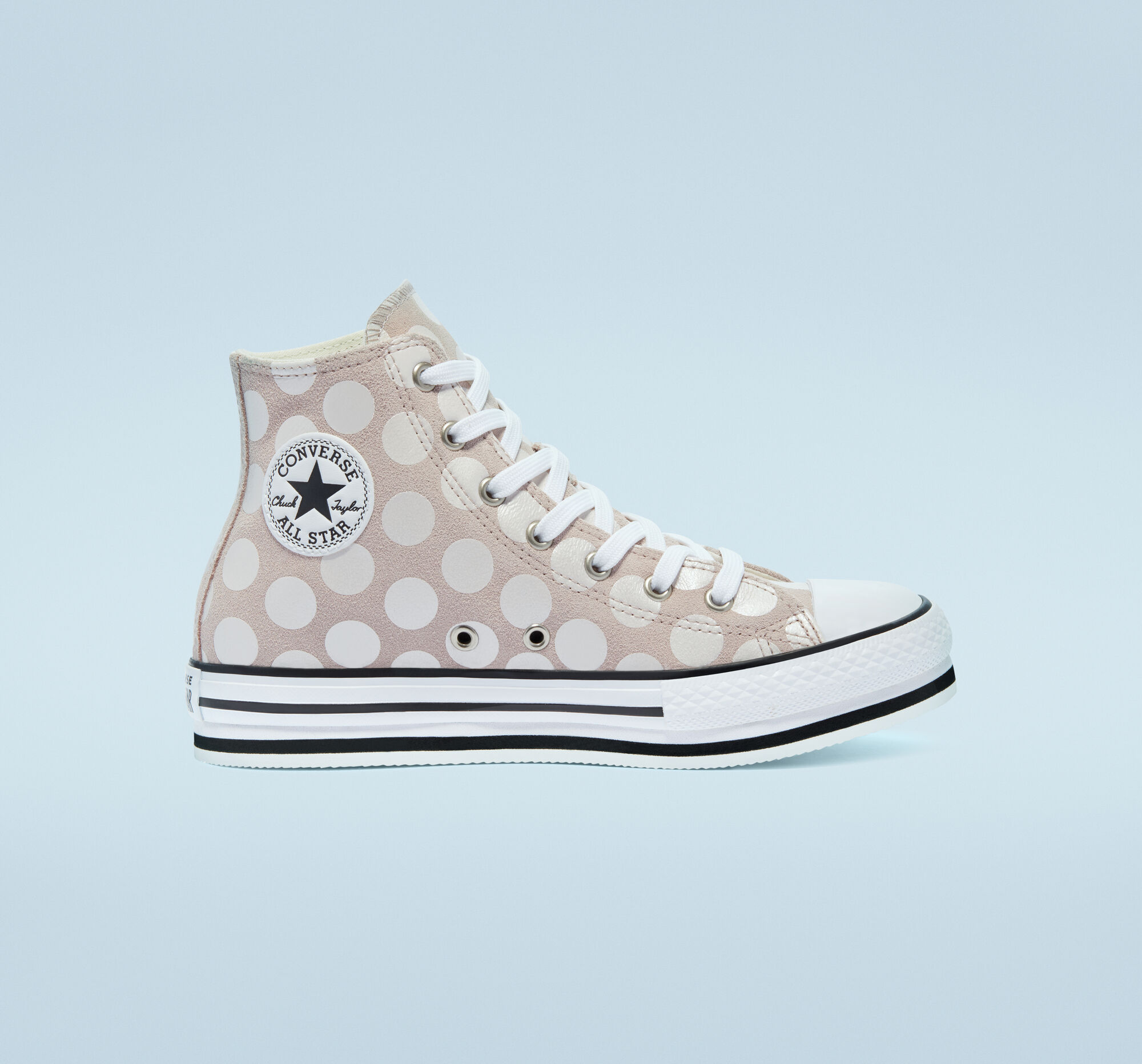 converse glitter shine platform