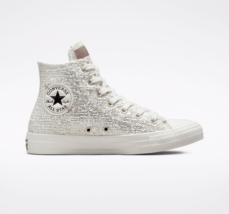 Chuck Taylor All Star Metallic Shimmer Vintage White/Silver