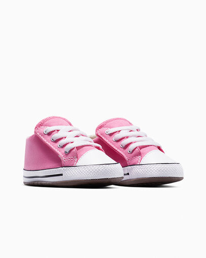 Chuck Taylor All Star Cribster Canvas Pink/Natural Ivory/White, Top and Side View