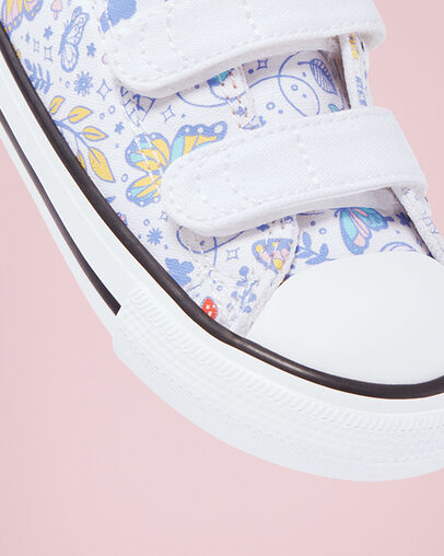 Chuck Taylor All Star Easy-On Butterfly White/Black/White, Detail Angle View