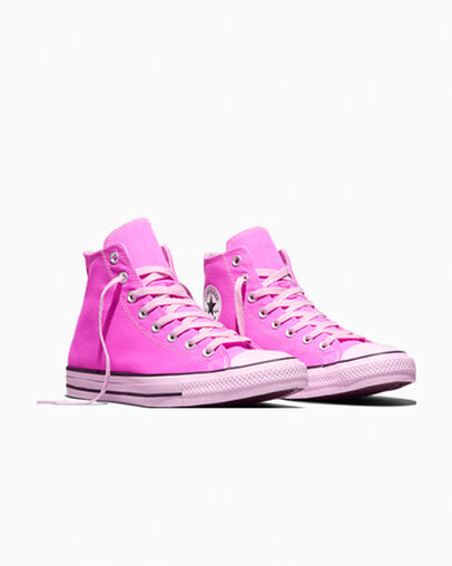 Chuck Taylor All Star Tonal Shocking Orchid, Top and Side View