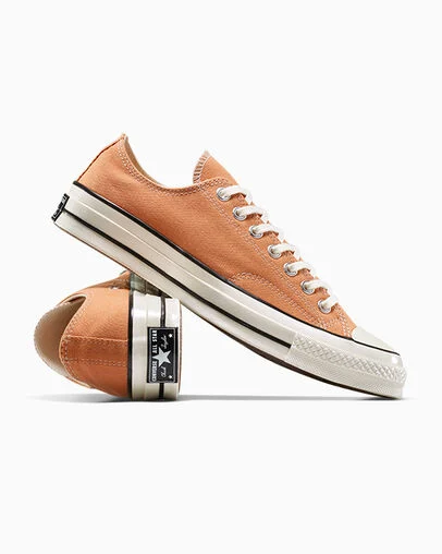 Chuck 70 Vintage Canvas Terre battue/&Eacute;cru/Noir, Detail Angle View