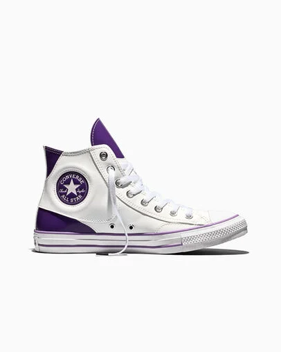 Converse Chuck Taylor All Star x Dragon Ball Z Frieza Lucent White/Tillandsia Purple, Outer Side View