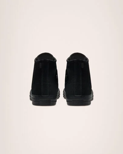 CONS CTAS Pro Black/Black/Black, Heel View