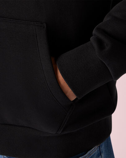 Exploration Team Pullover Hoodie Converse Black, Detail View