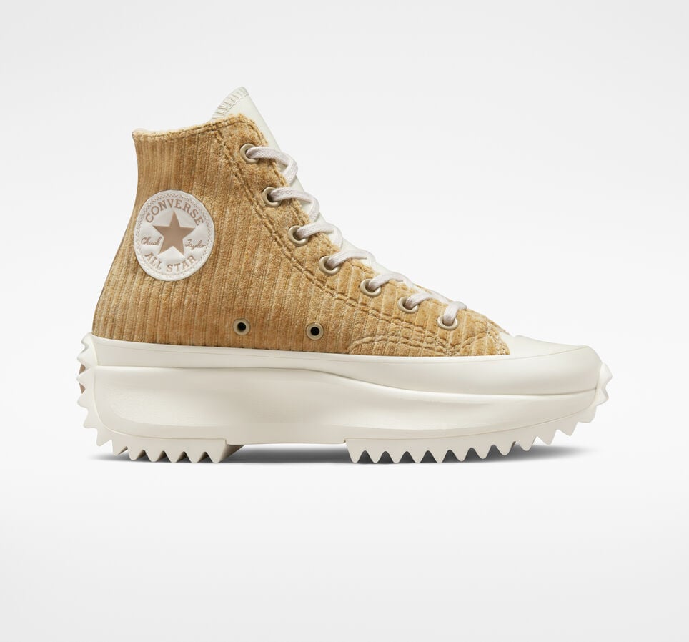 Converse Run Star Hike Platform Striped Knit