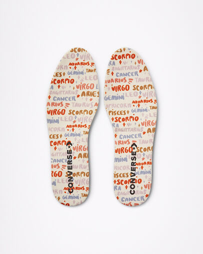 Chuck Taylor All Star Mystic World Egret/Egret/Multi, Detail Angle View