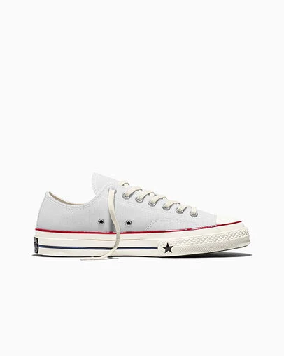 Chuck 70 X White/Garnet/Egret, Outer Side View