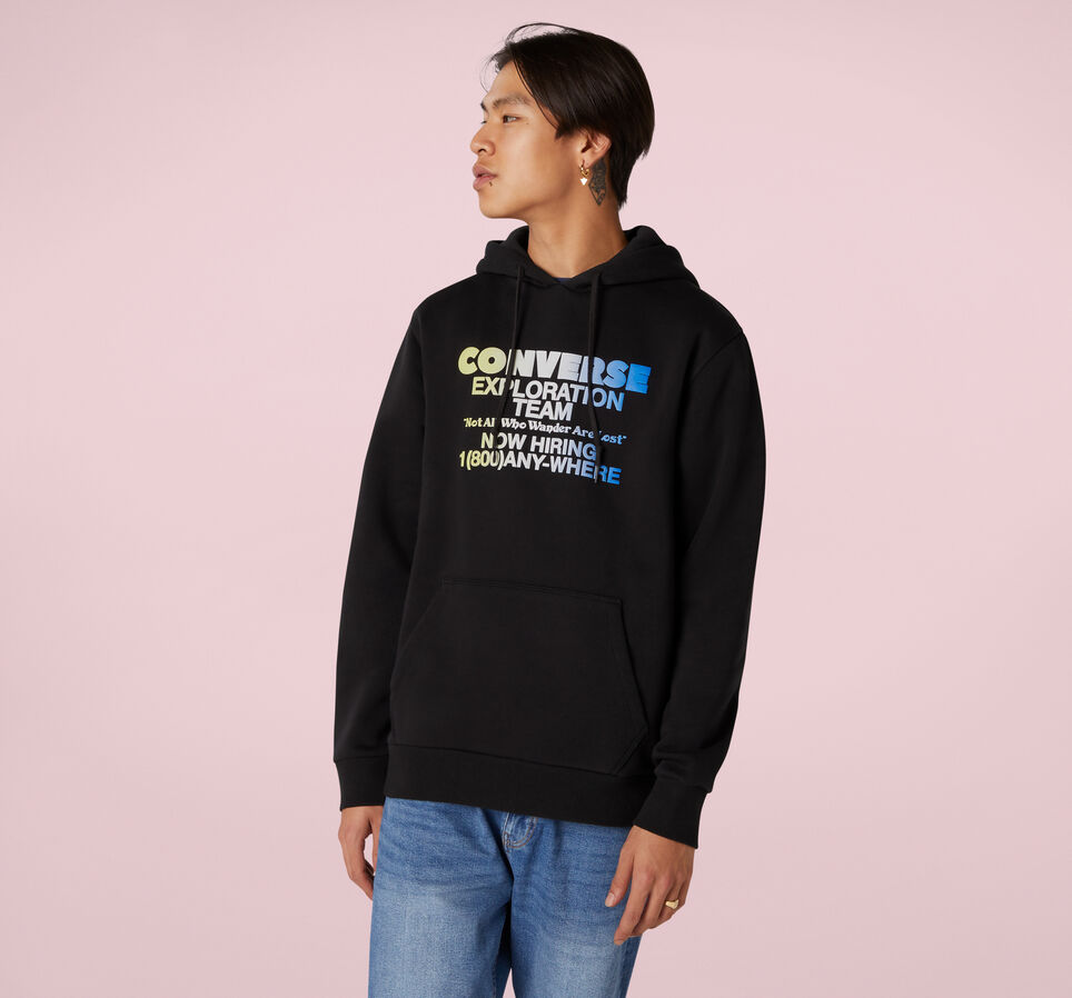 Exploration Team Pullover Hoodie Converse Black