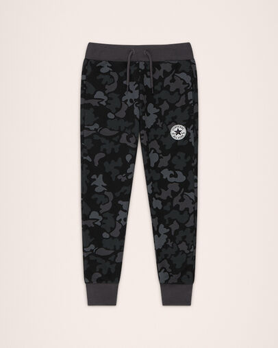 Signature Camo Jogger Black, Front View