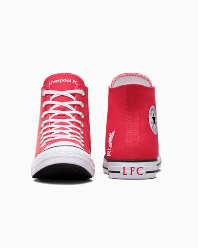 Converse x LFC Chuck Taylor All Star Tomato/White/Black, Heel View
