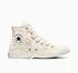 Chuck Taylor All Star Cosmic High Top Egret/Silver/Gold
