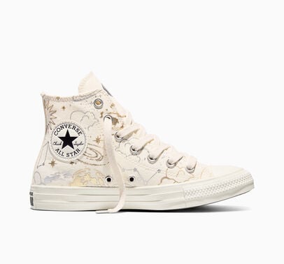 Converse Chuck Taylor All Star Cosmic High Top Egret/Silver/Gold