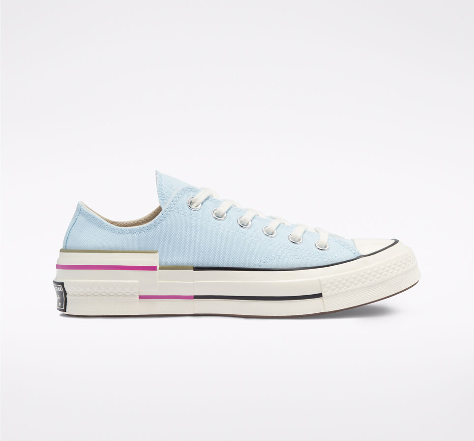 Chuck 70 Colorblock Chambray Blue