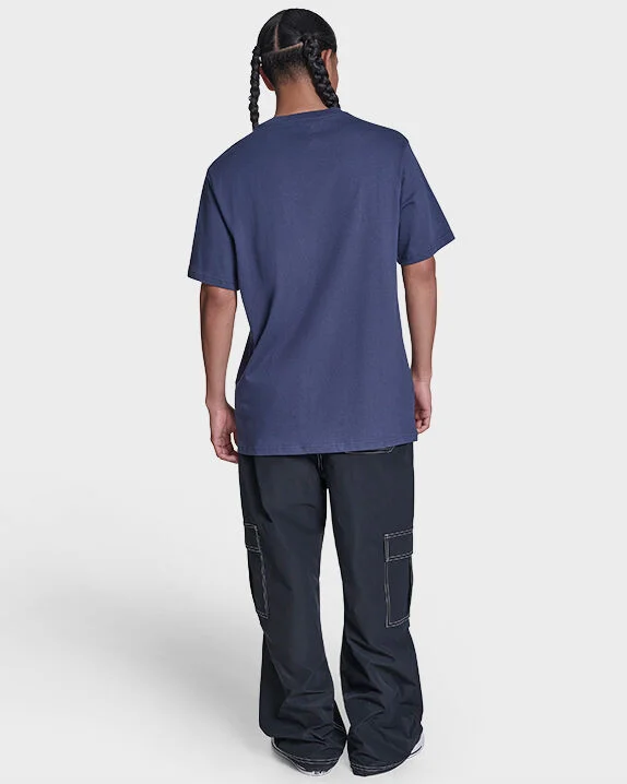 Timeless Boxed Chevron T-Shirt Converse Navy