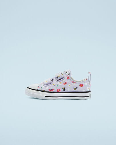 Chuck Taylor All Star Easy-On Explore Nature Infinite Lilac/White/Black, Inner Side View