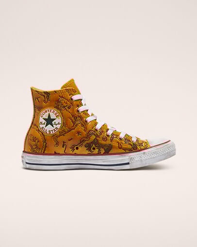 Chuck Taylor Converse Floral Parkway Yellow Yellow Chuck 70 Floral