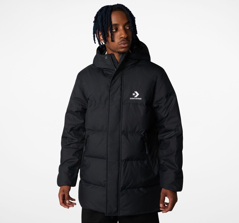 Mid-Length Winter Down Jacket