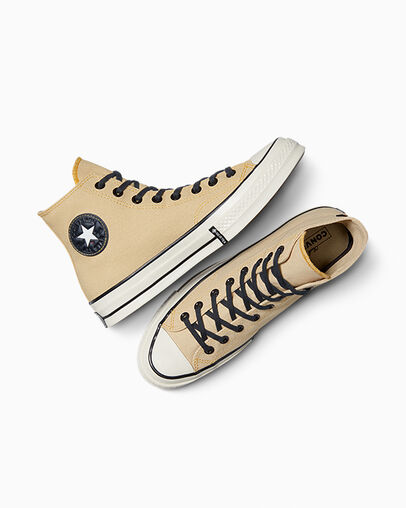 Chuck 70 GORE-TEX Waterproof Last Straw/Sunny Angle/Black, Angled View