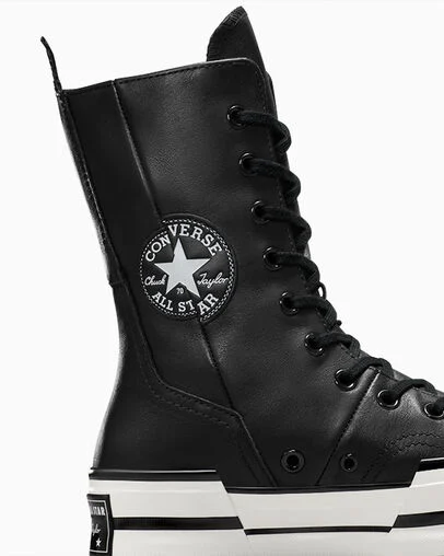 Chuck 70 Plus XHi Nero/Nero/Egret, Detail Angle View