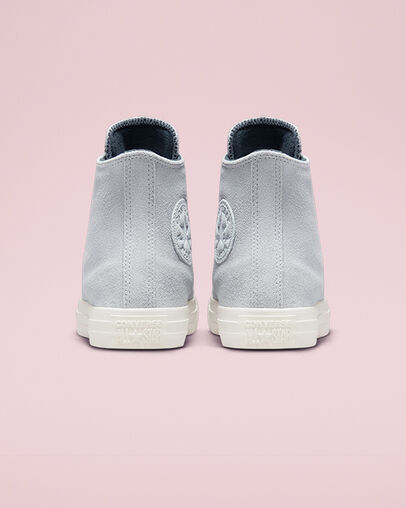 Cozy Utility Chuck Taylor All Star Ash Stone/Ash Stone/Egret, Heel View