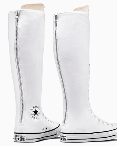 Chuck Taylor All Star XXHi White/Natural Ivory/Black, Detail Angle View