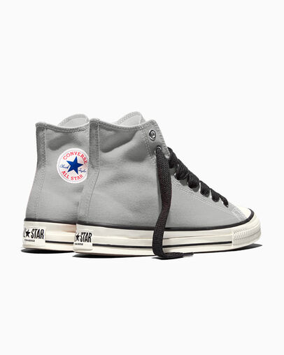 Chuck Taylor Throwback Classic Grey/Vintage White, Heel View