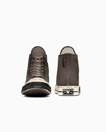 Chuck 70 GORE-TEX Trufa/Negro/Luna cosecha, Heel View