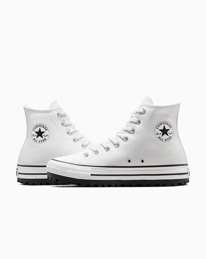 Chuck Taylor All Star City Trek Blanco/Negro/Blanco, Detail Angle View
