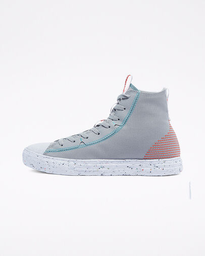 Chuck Taylor All Star Crater Summer Daze Ash Stone/Bright Poppy/White, Inner Side View