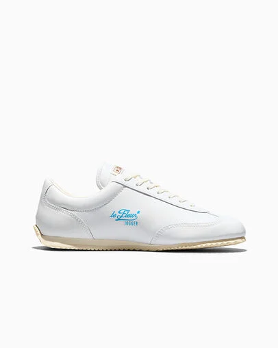 Converse x GOLF le FLEUR* Jogger White/White/Vanilla Custard, Outer Side View