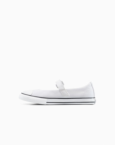 Chuck Taylor All Star Dainty Mary Jane Blanc/Noir/Blanc, Inner Side View