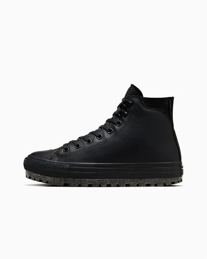 Chuck Taylor All Star City Trek Waterproof Boot Black/Blackblack, Inner Side View