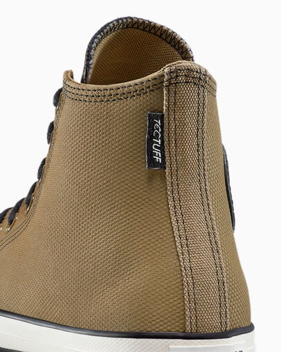 Chuck Taylor All Star TecTuff Swamp Green/Black/Egret, Detail Angle View