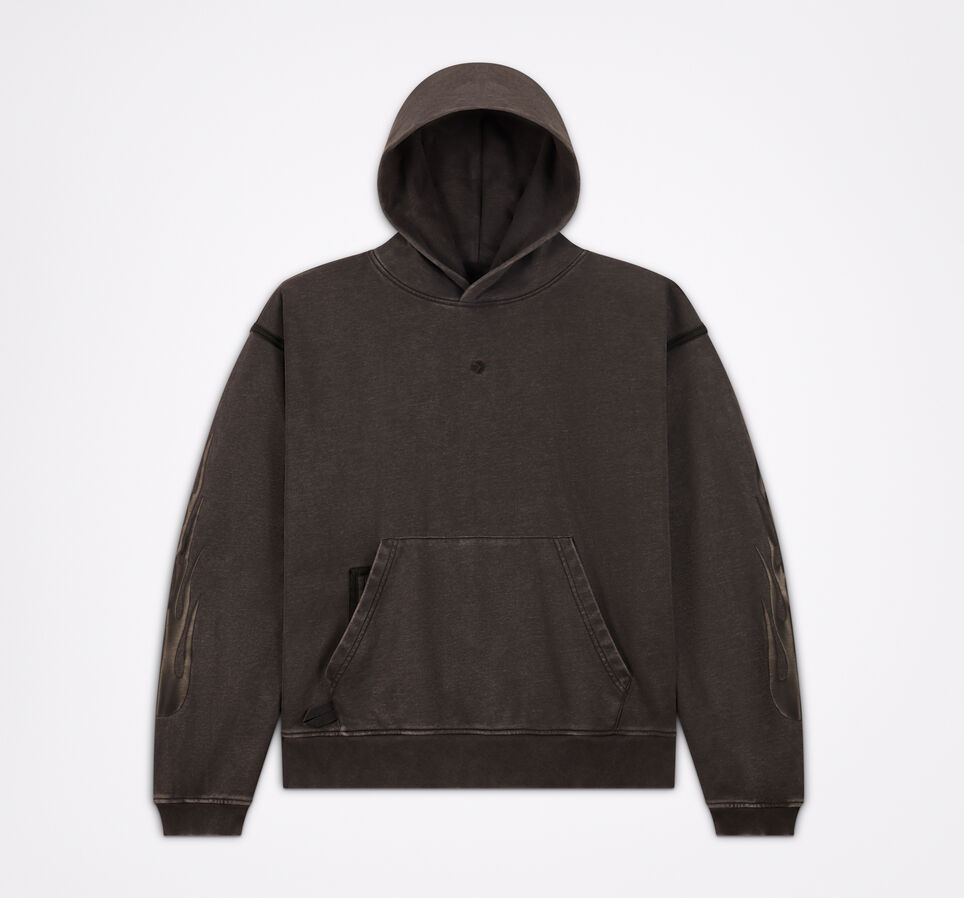 Court-Ready Cloud Washed Hoodie Nero Converse