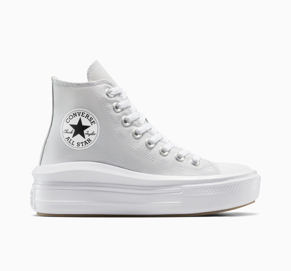 Chuck Taylor All Star Move Platform Grigio pallido/Bianco/Nero