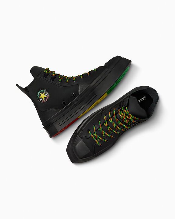 Converse x Daily Paper Chuck 70 De Luxe Squared Black/Black/Black