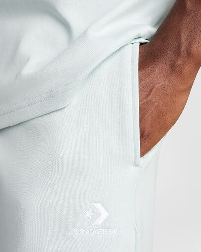 Converse Go-To Embroidered Star Chevron Standard-Fit Fleece Short You Dew You, Detail View