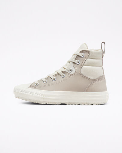 Chuck Taylor All Star Berkshire Boot Papyrus/Egret/Egret, Inner Side View