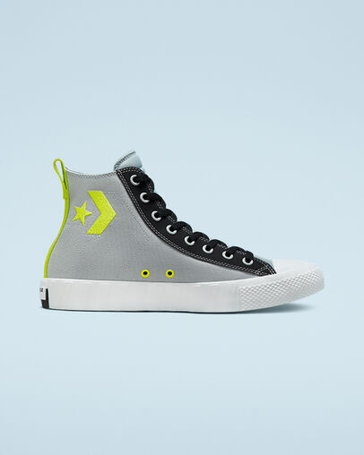 UNT1TL3D Ash Stone/Lime Twist/Black, Outer Side View