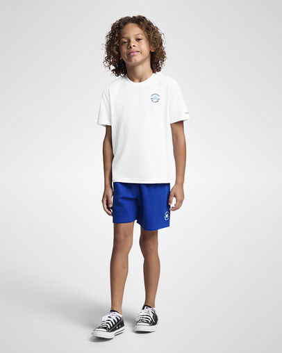 Ultimate Essential Dissected Chuck Patch 2-Piece Set Converse Blue, Full Body View