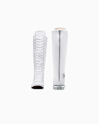 Chuck Taylor All Star XXHi White/Natural Ivory/Black, Heel View