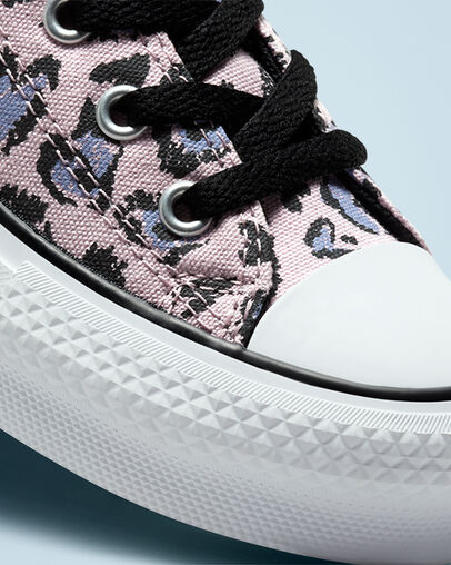 Chuck Taylor All Star Jungle Cats EVA Platform Sel de l'Himalaya/Noir/blanc, Detail Angle View