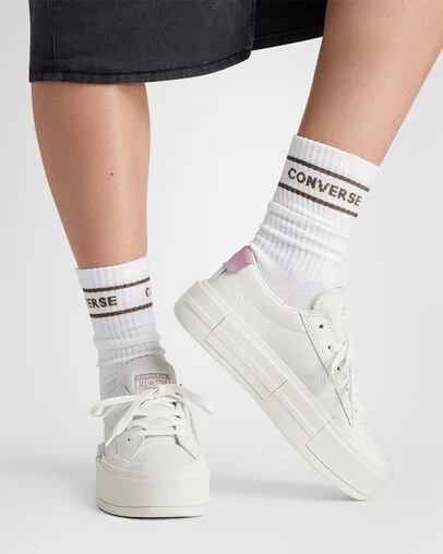 Converse Cruise Leather Cliffside Rose/Vintage White, Reflective View