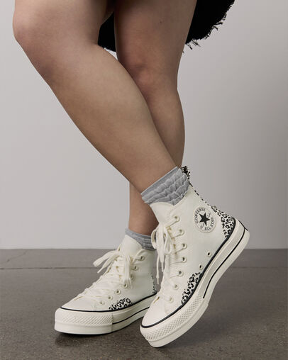 zebra print converse platform