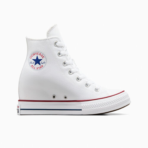 Converse All star sneaker wit/rood/navy