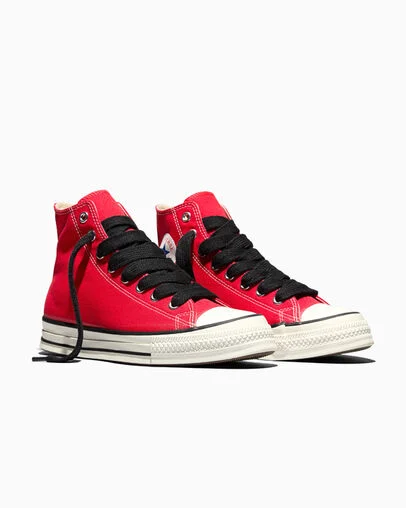 Chuck Taylor Throwback Red/Vintage White/Blue, Top and Side View