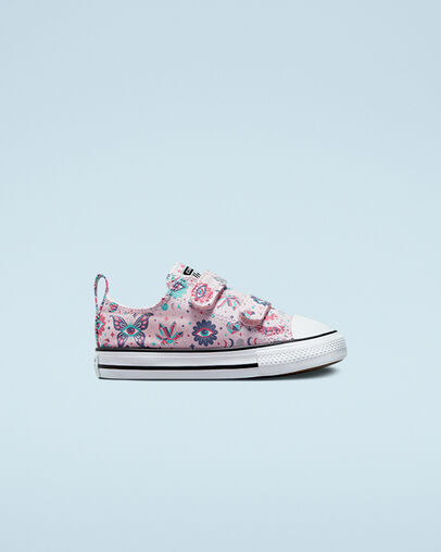 Chuck Taylor All Star Easy-On Mystic Gems Pink Foam/Slate Lilac, Outer Side View