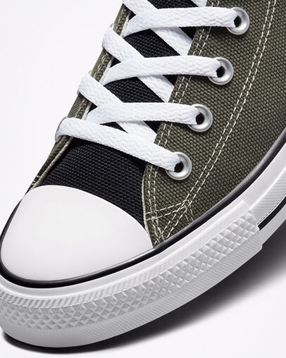 Chuck Taylor All Star Split Upper Hybrid Texture Light Field Surplus, Detail Angle View